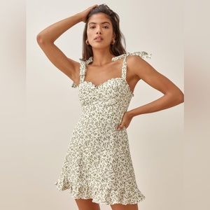 Reformation Desiree Linen Dress